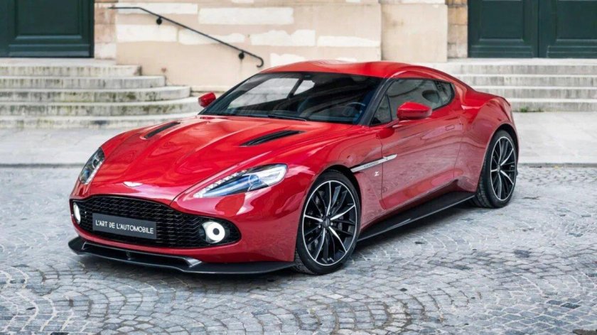 Aston Martin Vanquish Zagato Coupe 2017