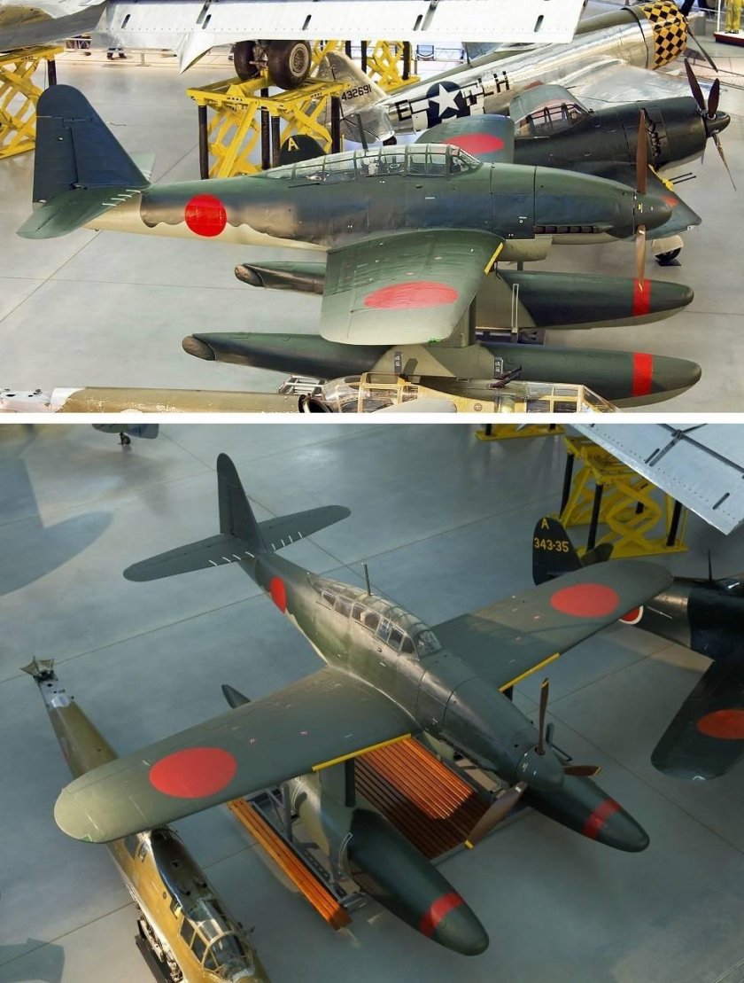 Aichi m6a1 Seiran, японский гидросамолёт