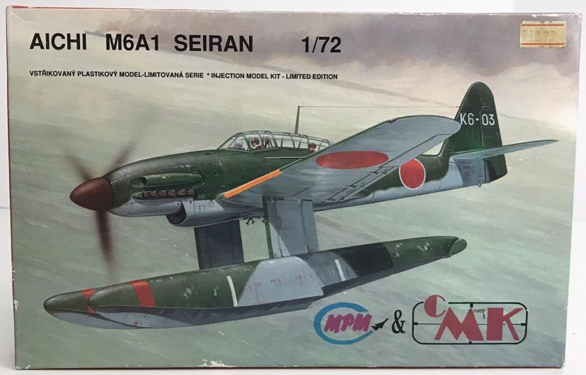 Tamiya японский гидросамолёт Aichi m6a1 Seiran (1:48), сборная модель наклейки