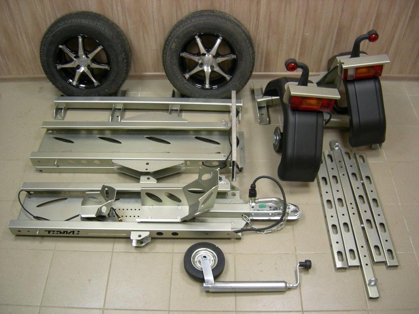 Мото прицеп танко