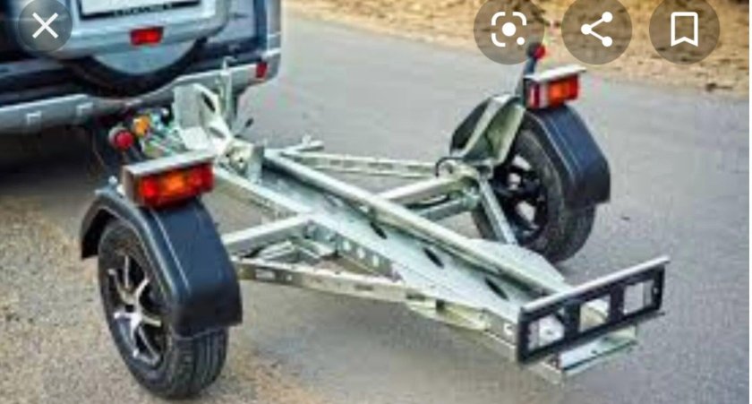 Прицеп 829432 для перевозки мотоцикла