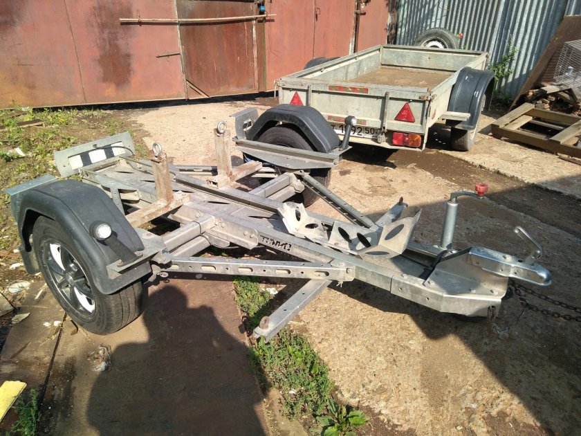 Мото прицеп танко