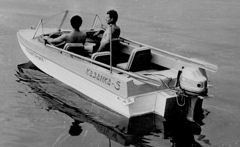 Лодка Казанка 5м7