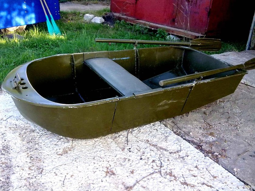 Алюминиевая лодка Малютка 3