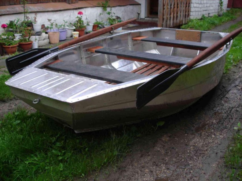 Дюралевая лодка