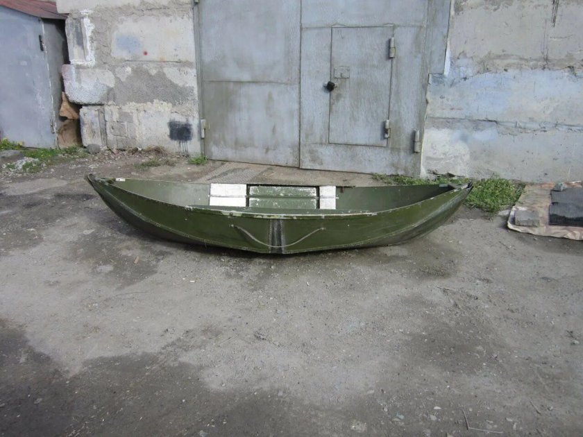 Лодка охотничья алюминиевая складная Чкаловка