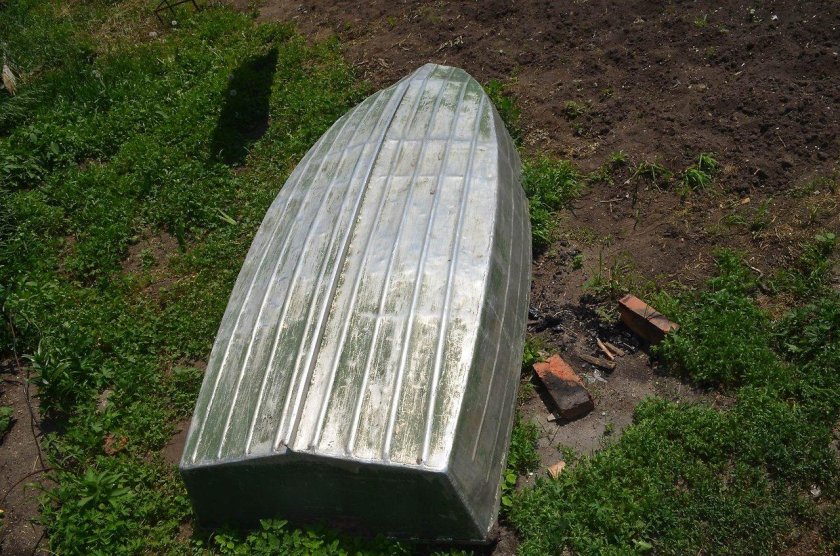 Лодка Нева алюминиевая