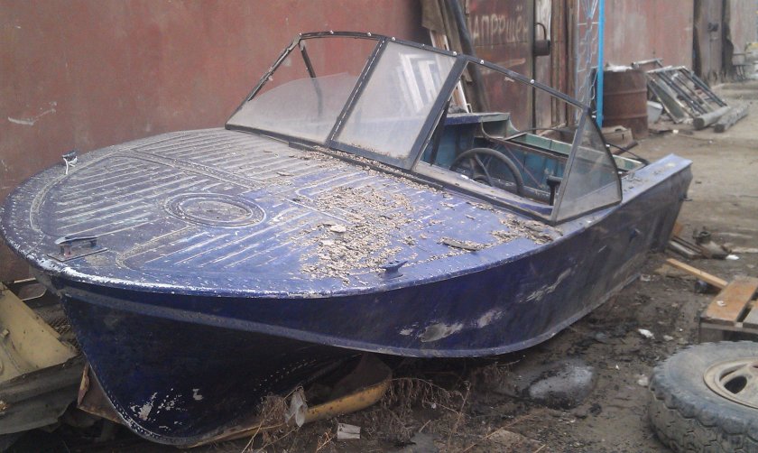 Лодка Казанка 530 стеклопластиковая