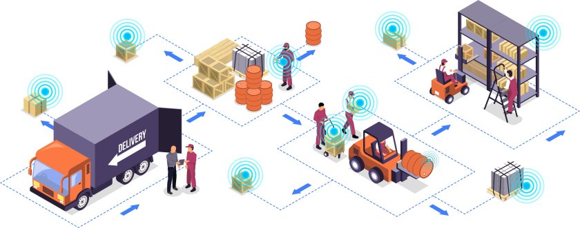 Логистика иллюстрации