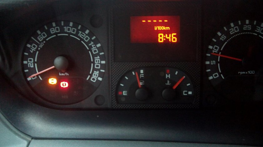 Iveco Daily 4912 приборная панель