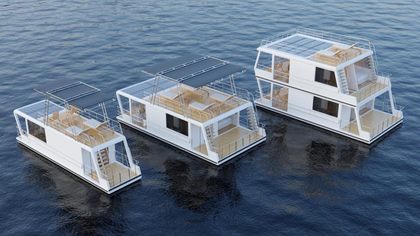 Хаусбот тримаран