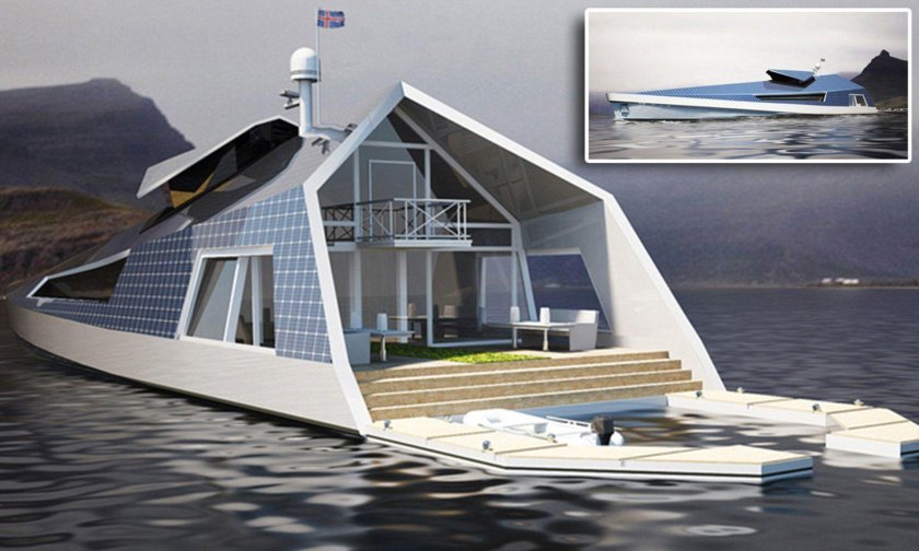 Хаусбот тримаран