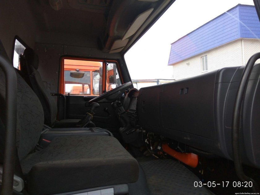 КАМАЗ 2017г самосвал обзор салона