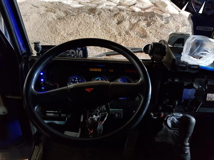 КАМАЗ-53215 салон кабины