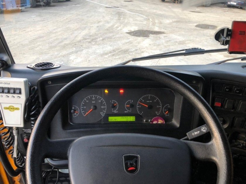 КАМАЗ новая панель КАМАЗ 65116