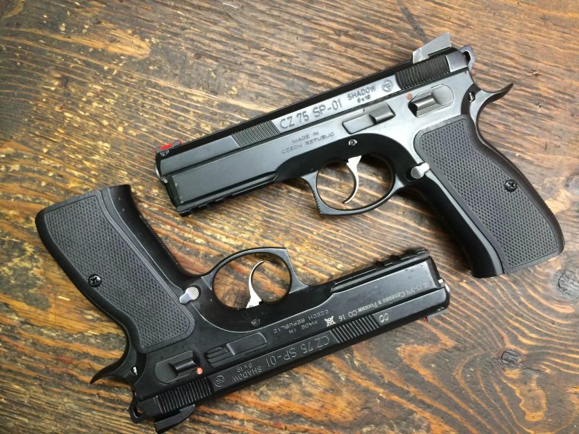 Пистолет cz 75 SP-01