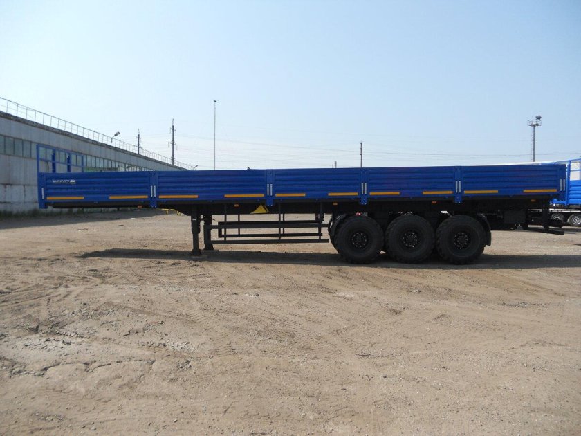Полуприцеп бортовой ТЗА 588513