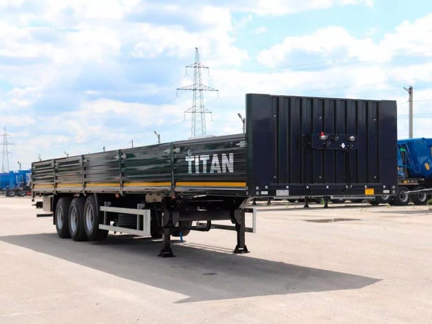 Бортовой полуприцеп Тонар 9888