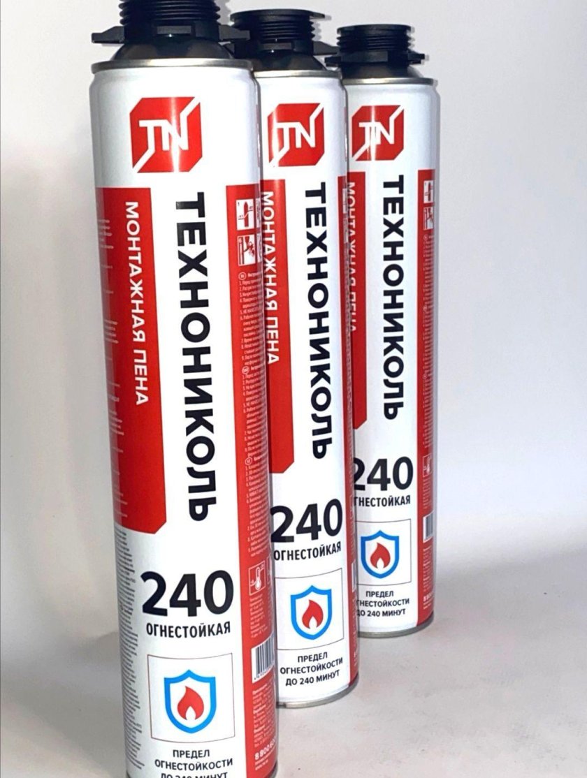Пена ТЕХНОНИКОЛЬ 240 огнестойкая