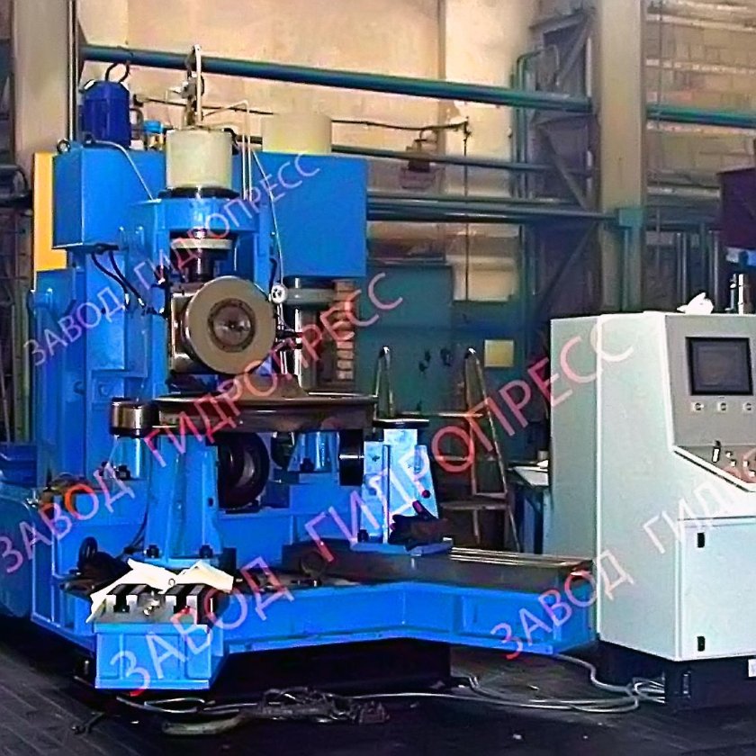 Пресс для обжимки буртов п963