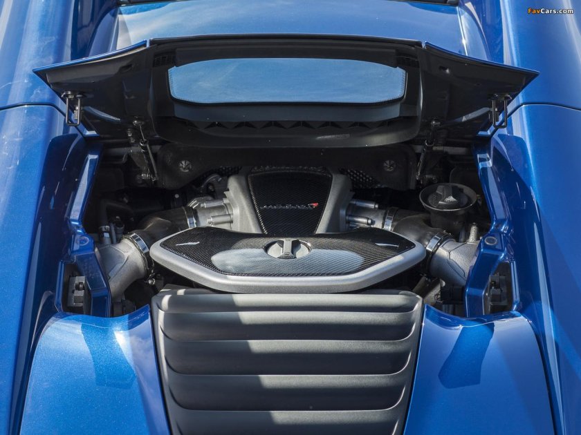 MCLAREN mp4-12c двигатель