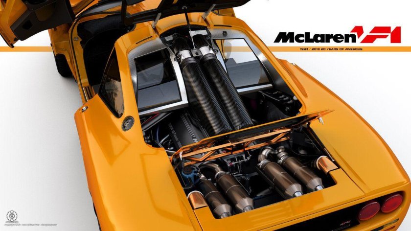 Макларен ф1 мотор