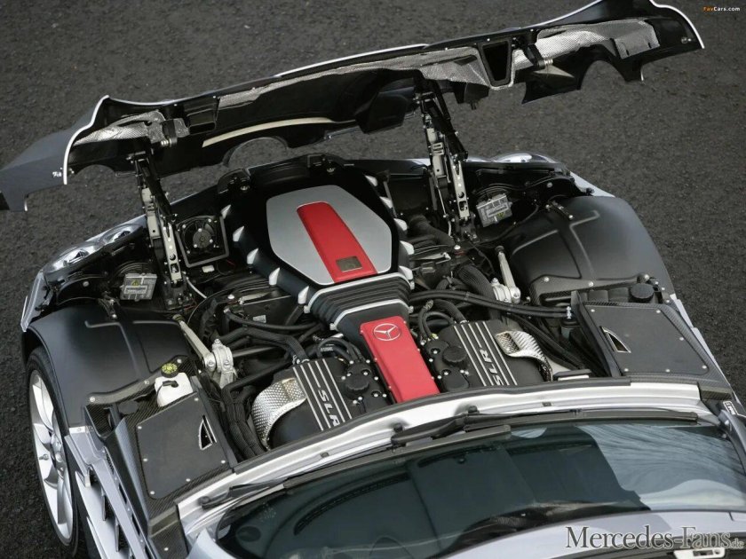 Mercedes-Benz SLR MCLAREN мотор