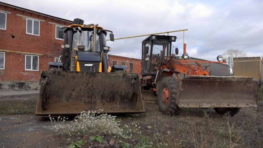 Выставка техники ООО магистраль зимняя техника
