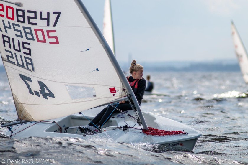 Лазер Радиал парусный спорт