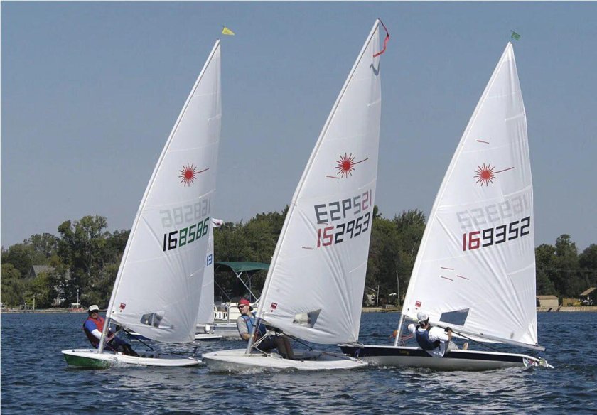 Лазер Радиал парусный спорт