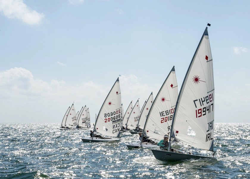 Яхта лазер Радиал