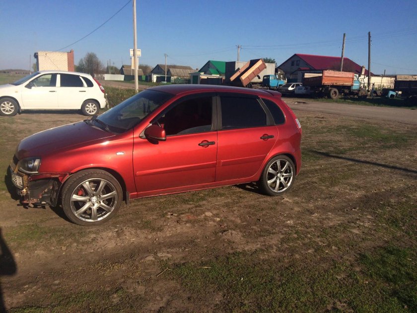 Лада Калина 1 на 15 дисках