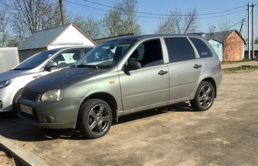 Лада Калина универсал 1 на 16 дисках