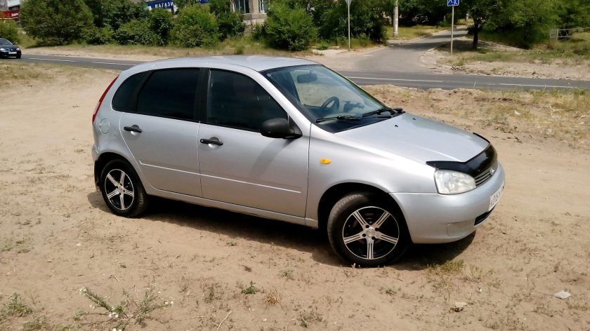 Калина 2 хэтчбек на 14 дисках