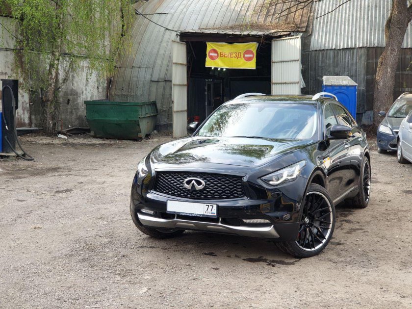 Infiniti qx70 обвес Renegade