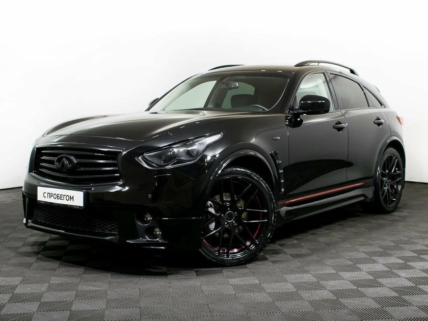 Infiniti qx70 черный