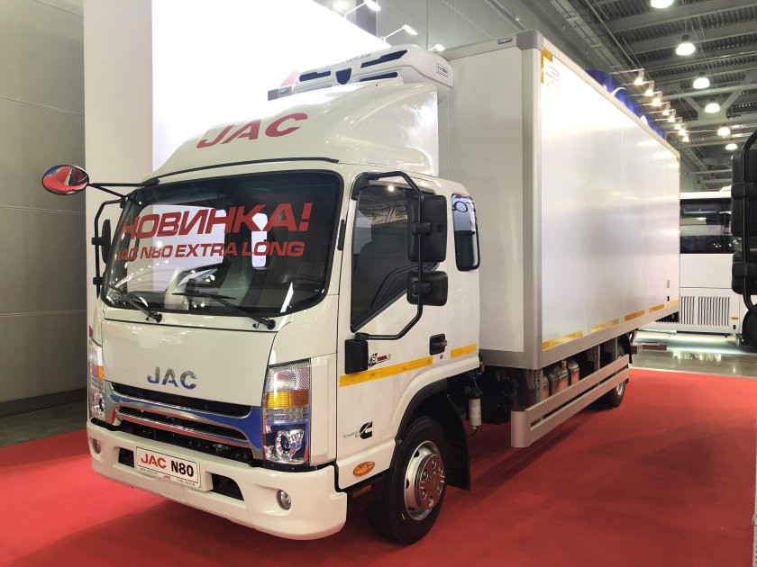 JAC n80 со спальником