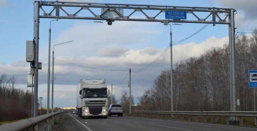 Система автоматического весогабаритного контроля