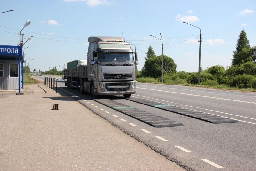 Автоматический пункт весогабаритного контроля (рамки)