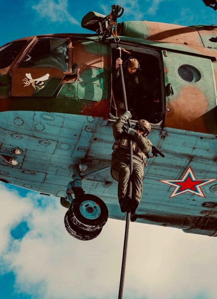 Десантирование с ми 8