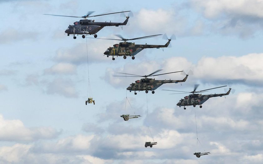 Высадка десанта с вертолета