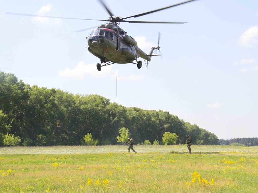 Беспарашютное десантирование с вертолета