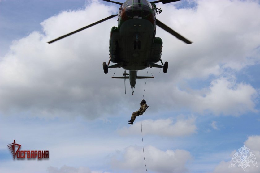 Вертолет Росгвардии