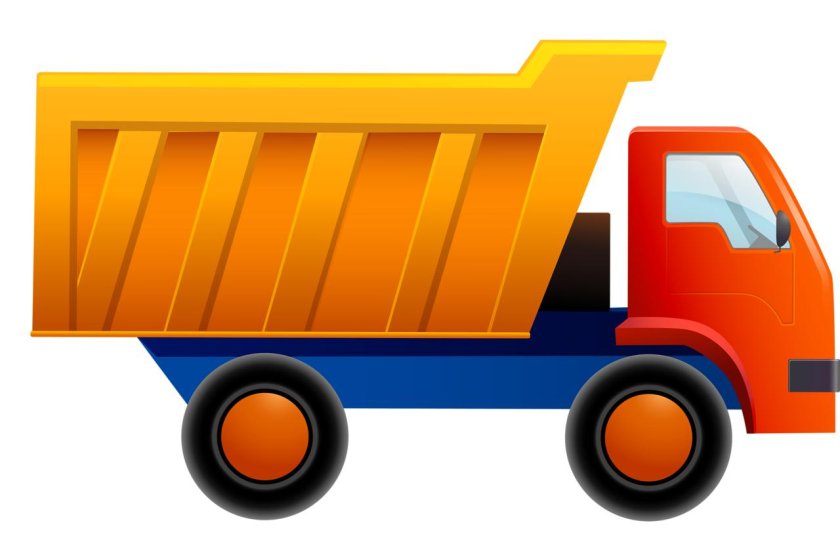 Мультяшный грузовик