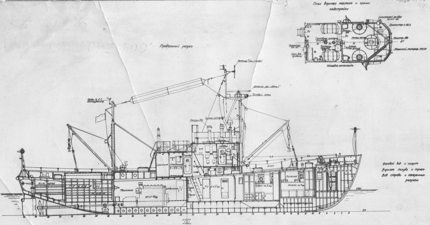 Проект 376 Ярославец чертежи