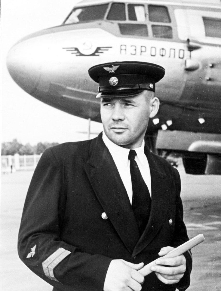 Пилот Аэрофлота СССР