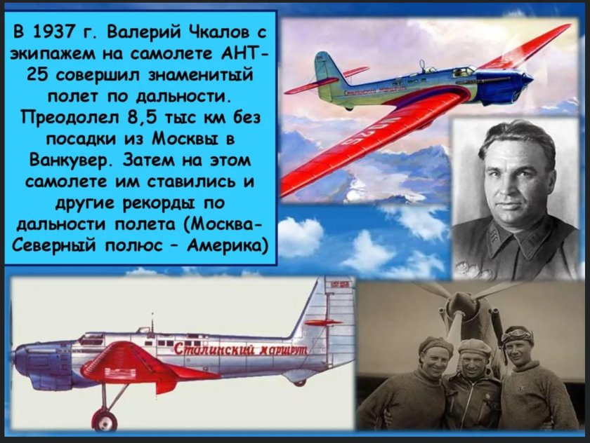 Валерий Чкалов ант 25