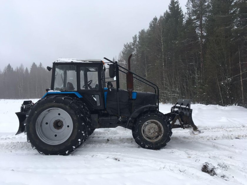 БП-2,5 - отвал гидроповоротный МТЗ-1221