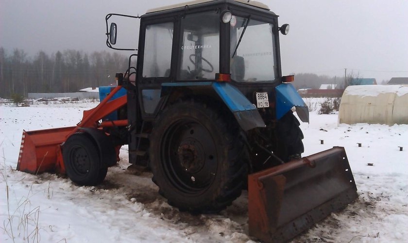 Бульдозер на МТЗ 82