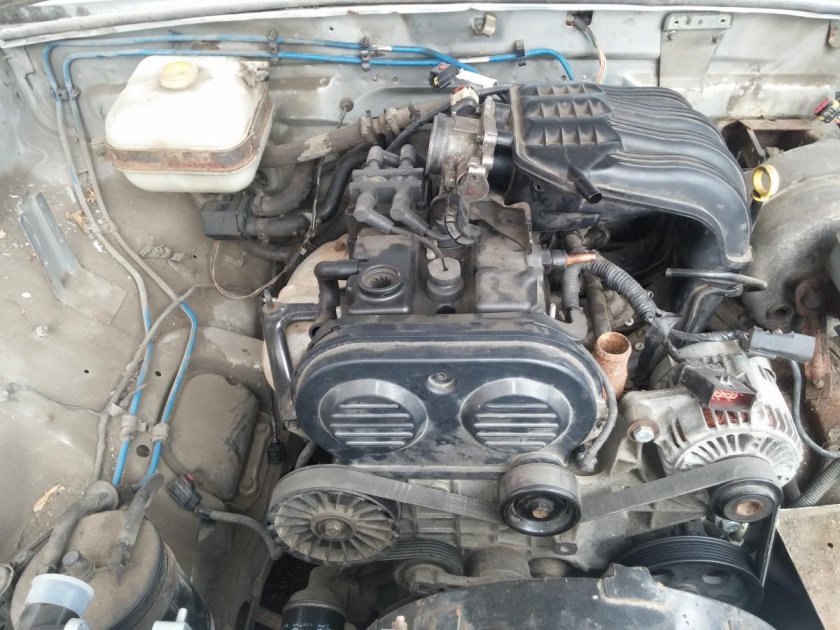 Переделка 406 двигателя на Крайслер